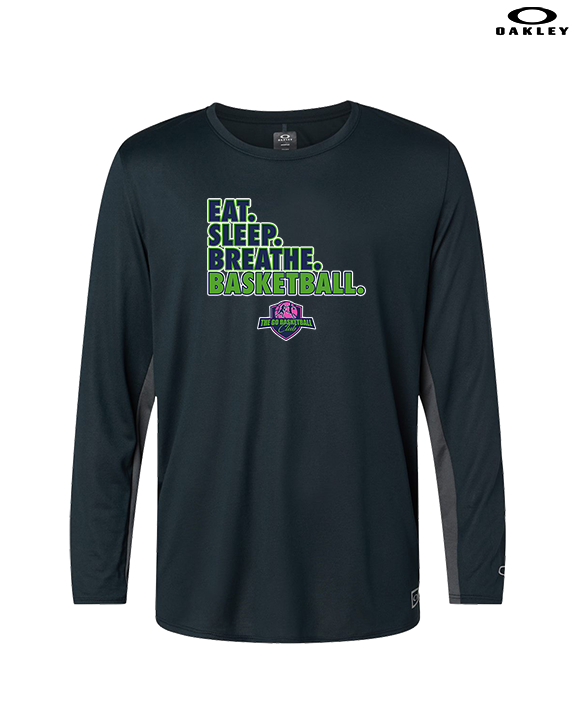 The GO Basketball Club Eat Sleep Breathe - Mens Oakley Longsleeve