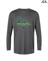 The GO Basketball Club Eat Sleep Breathe - Mens Oakley Longsleeve