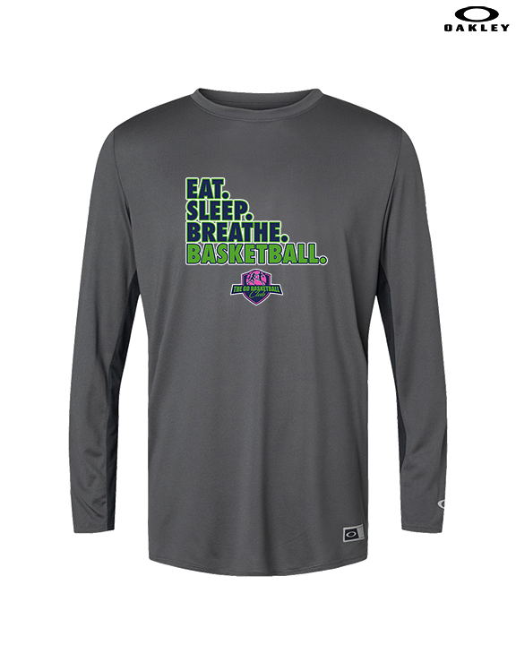 The GO Basketball Club Eat Sleep Breathe - Mens Oakley Longsleeve