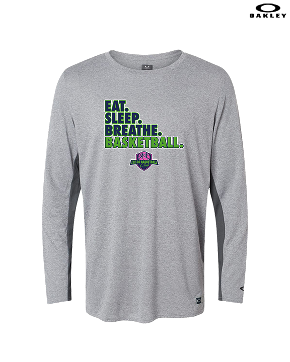 The GO Basketball Club Eat Sleep Breathe - Mens Oakley Longsleeve