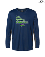 The GO Basketball Club Eat Sleep Breathe - Mens Oakley Longsleeve