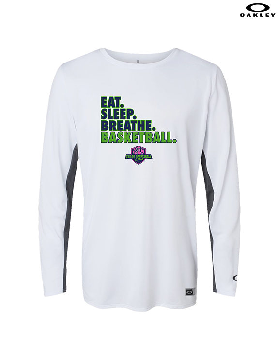 The GO Basketball Club Eat Sleep Breathe - Mens Oakley Longsleeve