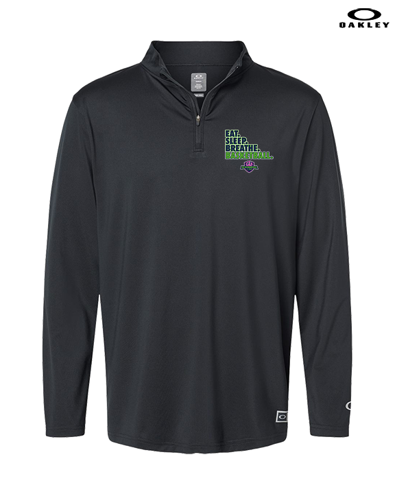 The GO Basketball Club Eat Sleep Breathe - Mens Oakley Quarter Zip