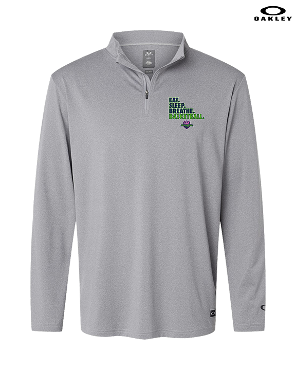 The GO Basketball Club Eat Sleep Breathe - Mens Oakley Quarter Zip