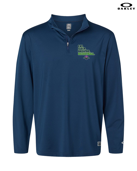 The GO Basketball Club Eat Sleep Breathe - Mens Oakley Quarter Zip