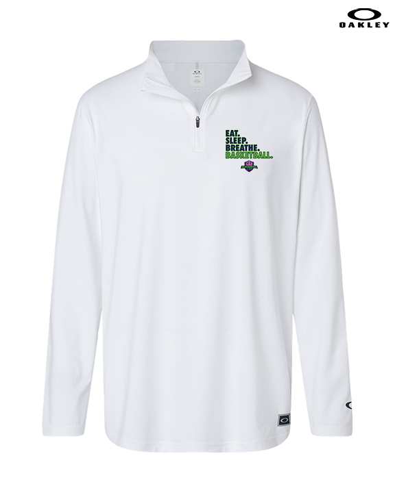 The GO Basketball Club Eat Sleep Breathe - Mens Oakley Quarter Zip