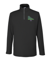 The GO Basketball Club Eat Sleep Breathe - Mens Quarter Zip