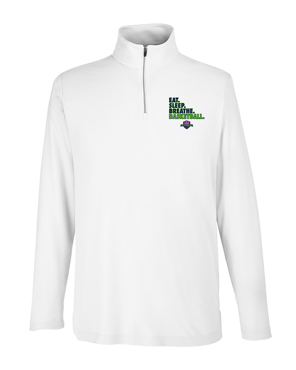 The GO Basketball Club Eat Sleep Breathe - Mens Quarter Zip