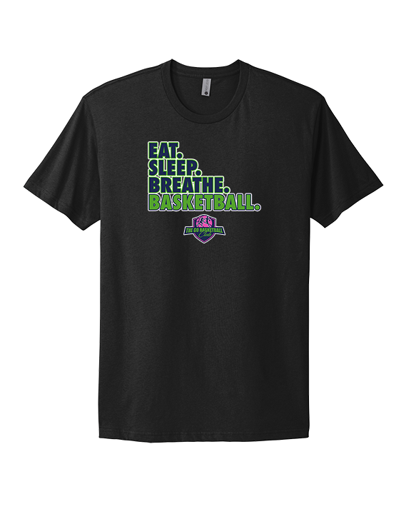 The GO Basketball Club Eat Sleep Breathe - Mens Select Cotton T-Shirt