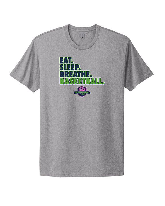 The GO Basketball Club Eat Sleep Breathe - Mens Select Cotton T-Shirt