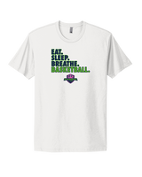 The GO Basketball Club Eat Sleep Breathe - Mens Select Cotton T-Shirt