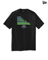 The GO Basketball Club Eat Sleep Breathe - New Era Performance Shirt