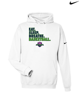 The GO Basketball Club Eat Sleep Breathe - Nike Club Fleece Hoodie