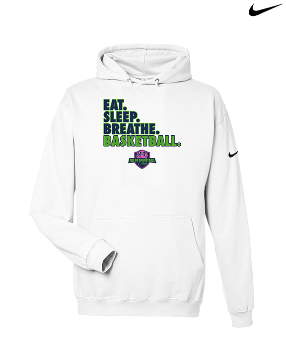 The GO Basketball Club Eat Sleep Breathe - Nike Club Fleece Hoodie