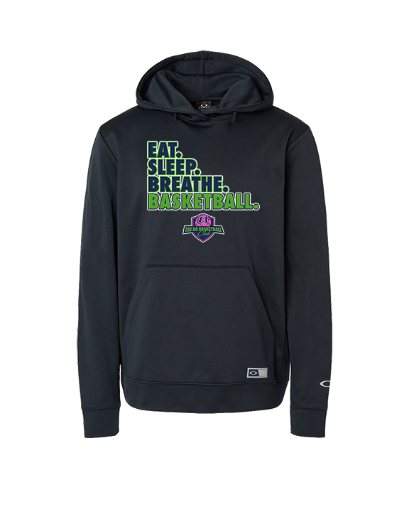 The GO Basketball Club Eat Sleep Breathe - Oakley Performance Hoodie