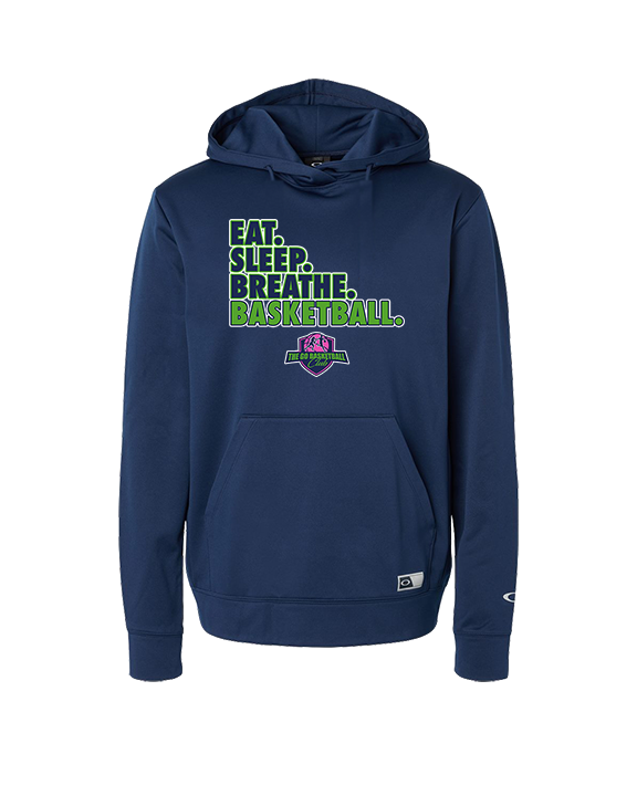 The GO Basketball Club Eat Sleep Breathe - Oakley Performance Hoodie