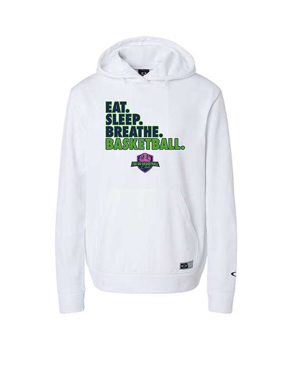 The GO Basketball Club Eat Sleep Breathe - Oakley Performance Hoodie