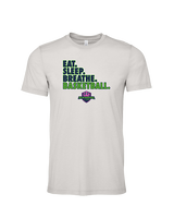 The GO Basketball Club Eat Sleep Breathe - Tri - Blend Shirt