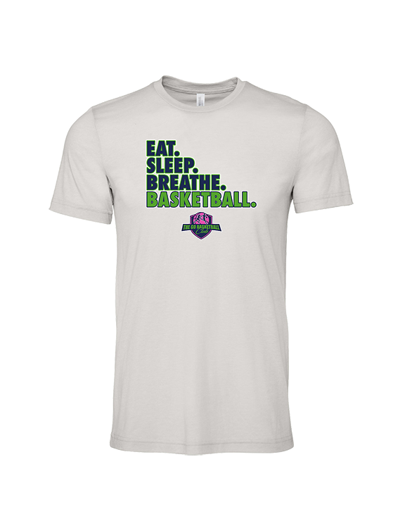 The GO Basketball Club Eat Sleep Breathe - Tri - Blend Shirt