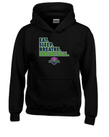 The GO Basketball Club Eat Sleep Breathe - Unisex Hoodie