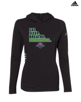 The GO Basketball Club Eat Sleep Breathe - Womens Adidas Hoodie