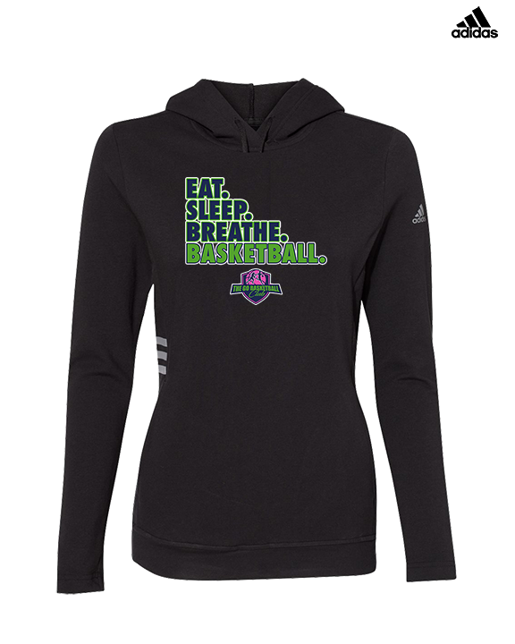 The GO Basketball Club Eat Sleep Breathe - Womens Adidas Hoodie