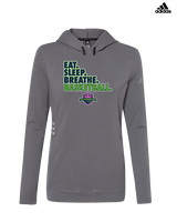 The GO Basketball Club Eat Sleep Breathe - Womens Adidas Hoodie