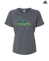 The GO Basketball Club Eat Sleep Breathe - Womens Adidas Performance Shirt