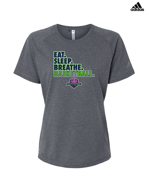 The GO Basketball Club Eat Sleep Breathe - Womens Adidas Performance Shirt