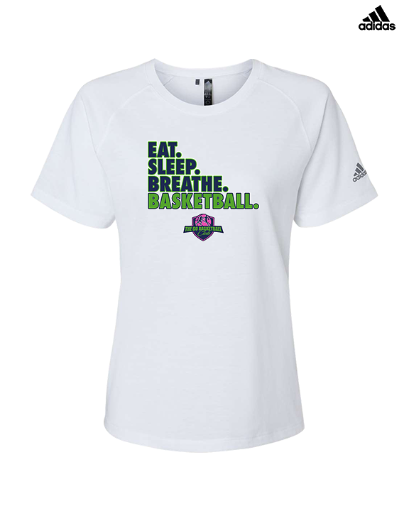 The GO Basketball Club Eat Sleep Breathe - Womens Adidas Performance Shirt