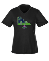 The GO Basketball Club Eat Sleep Breathe - Womens Performance Shirt