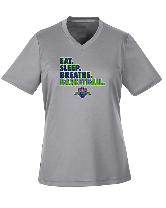 The GO Basketball Club Eat Sleep Breathe - Womens Performance Shirt