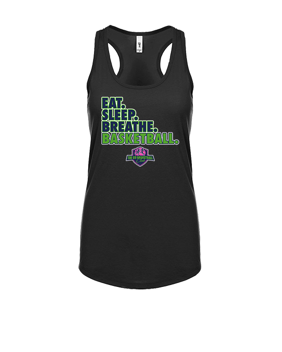 The GO Basketball Club Eat Sleep Breathe - Womens Tank Top