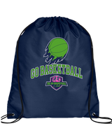 The GO Basketball Club On Fire - Drawstring Bag