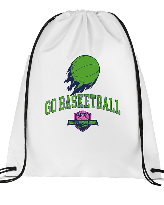 The GO Basketball Club On Fire - Drawstring Bag