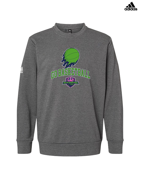 The GO Basketball Club On Fire - Mens Adidas Crewneck