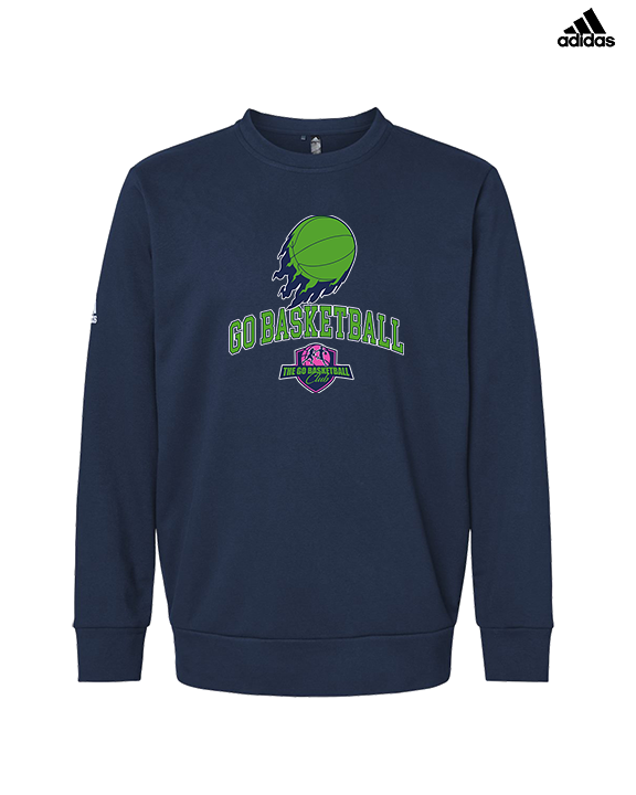 The GO Basketball Club On Fire - Mens Adidas Crewneck