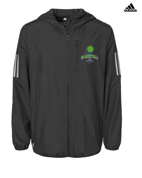 The GO Basketball Club On Fire - Mens Adidas Full Zip Jacket