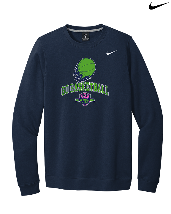 The GO Basketball Club On Fire - Mens Nike Crewneck