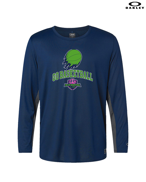 The GO Basketball Club On Fire - Mens Oakley Longsleeve