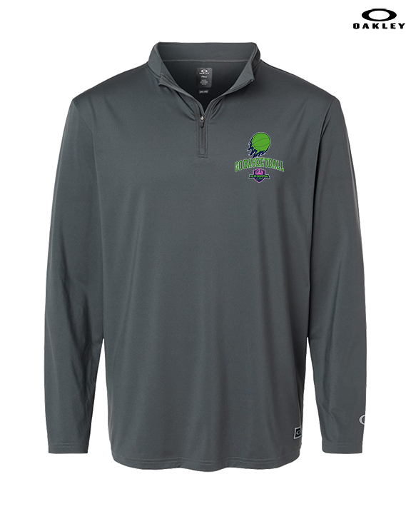 The GO Basketball Club On Fire - Mens Oakley Quarter Zip