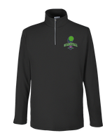 The GO Basketball Club On Fire - Mens Quarter Zip