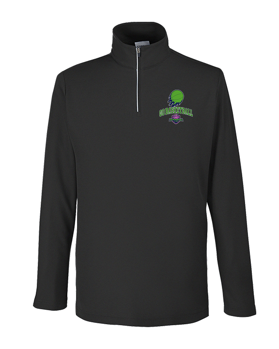 The GO Basketball Club On Fire - Mens Quarter Zip