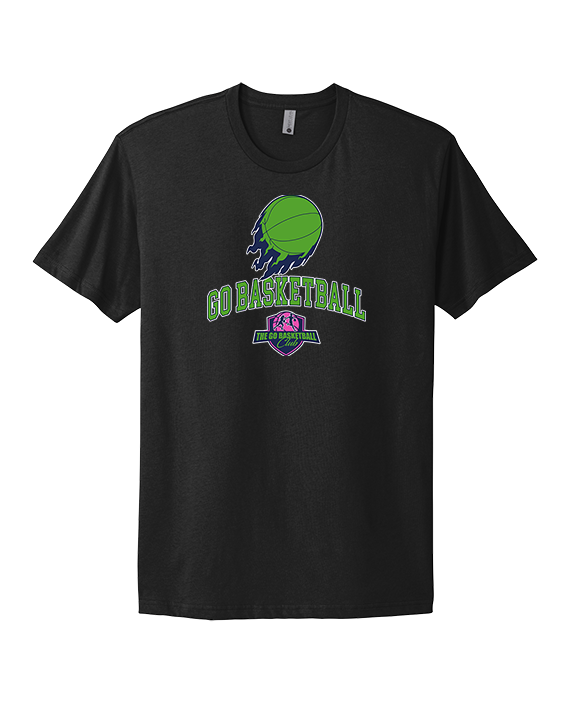 The GO Basketball Club On Fire - Mens Select Cotton T-Shirt