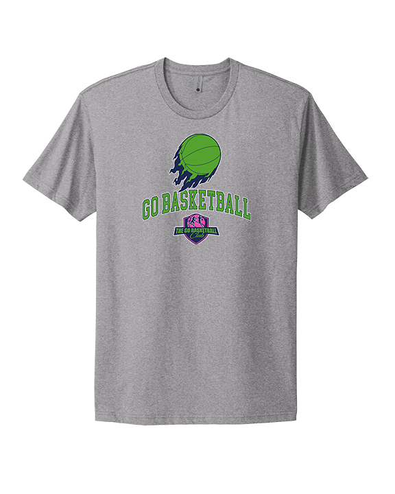 The GO Basketball Club On Fire - Mens Select Cotton T-Shirt