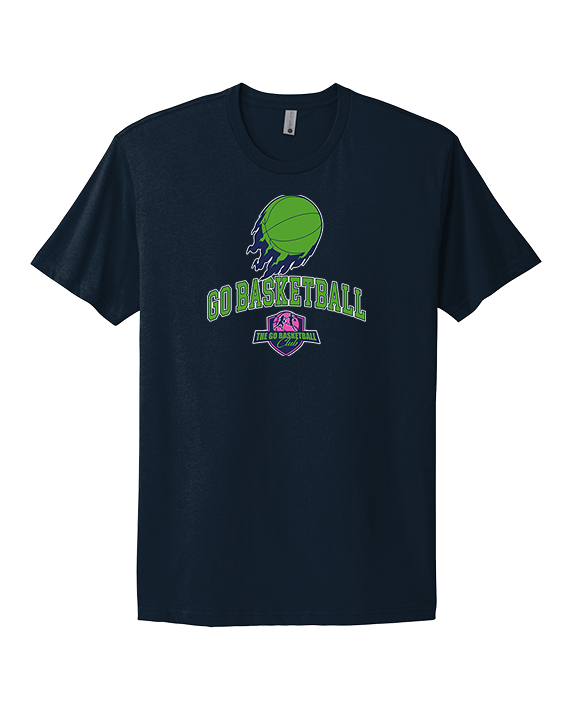 The GO Basketball Club On Fire - Mens Select Cotton T-Shirt