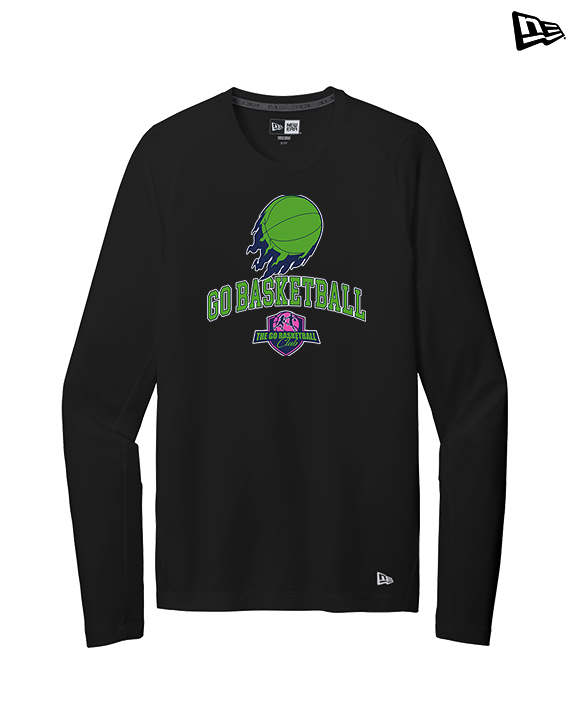 The GO Basketball Club On Fire - New Era Performance Long Sleeve