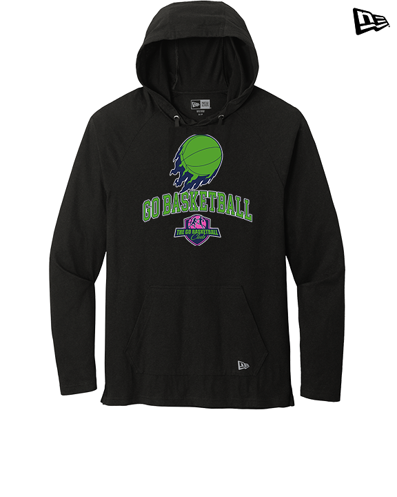 The GO Basketball Club On Fire - New Era Tri-Blend Hoodie