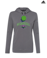 The GO Basketball Club On Fire - Womens Adidas Hoodie