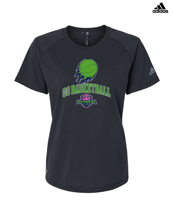 The GO Basketball Club On Fire - Womens Adidas Performance Shirt